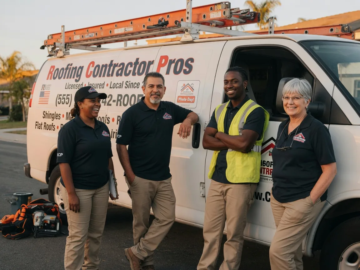 Local Roofing Contractors company in Nuevo, CA